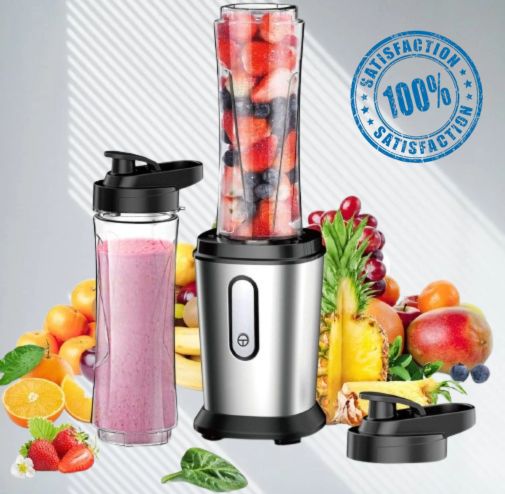 Blendify -Electric Smoothie Blender with 2 Portable 20oz Tritan Bottles