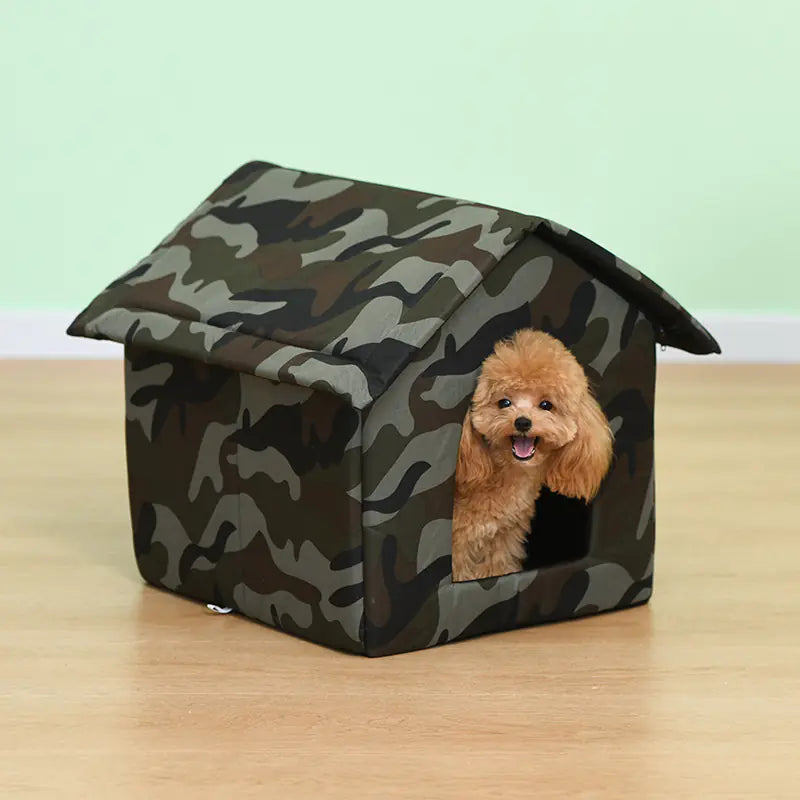 Waterproof Oxford Cloth Outdoor Cat and Dog Kennel